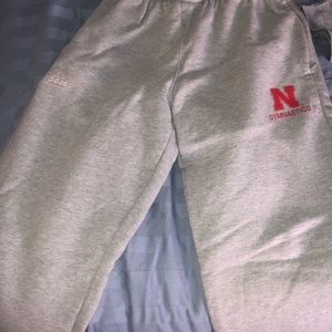 Nebraska warm up pants
